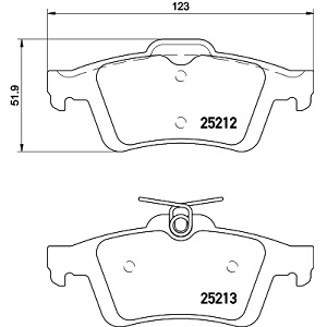 ������� ��������� FORD Focus II/MAZDA 3/VOLVO S40