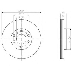 ���� ��������� ���. OPEL Astra/Zafira 98->