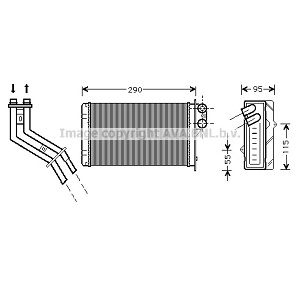 �������� ����� RENAULT SCENIC I (96-) 1.4 i (+) (260x158x42)