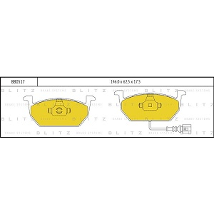 ������� ��������� VW GOLF 7/SKODA OCTAVIA 12-