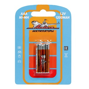 ��������� AIRLINE AAA HR03 ����������� Ni-Mh 1200 mAh