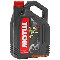 ����� MOTUL 300V 4T FL Road Racing SAE 15W-50 4�. 