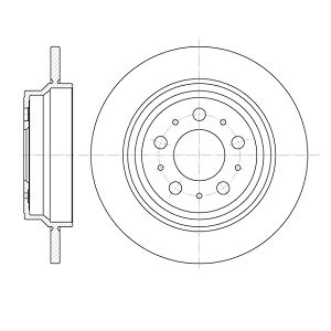 ���� ��������� ����. VOLVO C70/S60/S80/V70 ll/96- /2.0T/2.4/2.5/3.0