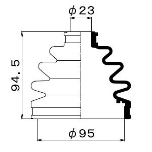 ������� ���� NISSAN 95x101x22.5 ������.