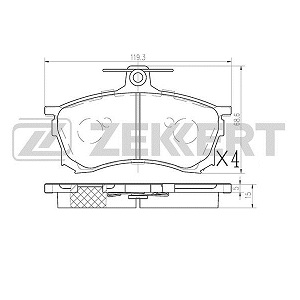 ������� ��������� MITSUBISHI Carisma 1,6 95-> 