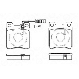 ������� ��������� MB W210, W202, W140, W129, W220