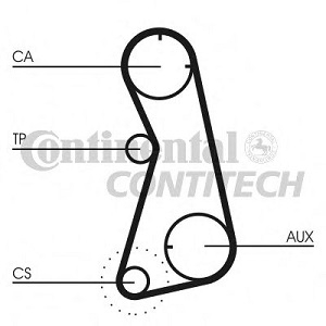 ������ ��� AUDI/VW 1.8-2.0 16V 147x25