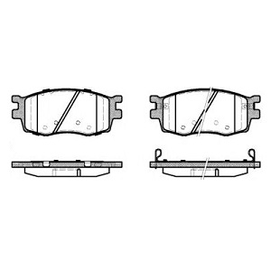 ������� ��������� HYUNDAI ACCENT/i20/KIA RIO 05- 