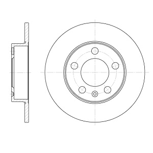 ���� ��������� ����. AUDI A3, VW Golf IV/Bora 1,6-1,8 20V/1,9TDI 96->