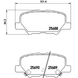 ������� ��������� MITSUBISHI ASX 12-, OUTLANDER III, MAZDA 6 GJ