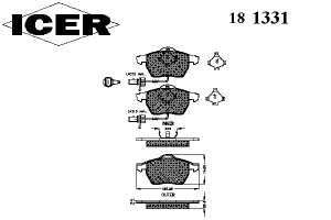 ������� ��������� AUDI A4 01-07/A6 01- ���. 