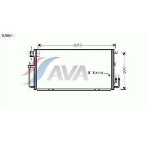 �������� SUBARU (650x310x16)