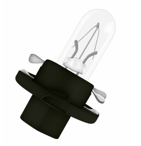 ����� 12V 1,2W BX8.4d black