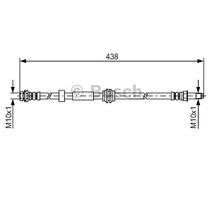 ����� ��������� FORD Focus II 1.4-2.0 04> L=438