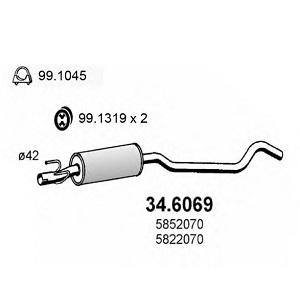 ��������� �����. OPEL Corsa 1.0 16V 03/97