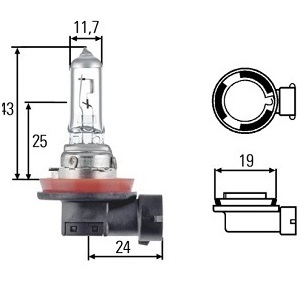 ����� �11 12V 55W PGJ19-2