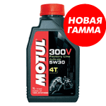 ����� MOTUL Factory Line 300 V 4T SAE 5W-30 1�. 