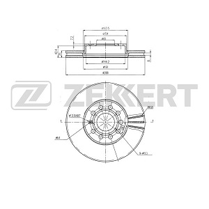 ���� ��������� ���. VW TOURAN/GOLF V (2004>)/A3 [8P1] (2003>)