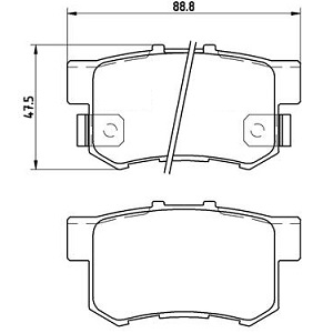 ������� ��������� HONDA Accord CB3/7,Civic,Legend,Prelude 90-> ����. 