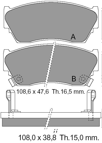 ������� ��������� Nissan Almera (N15) 95- 