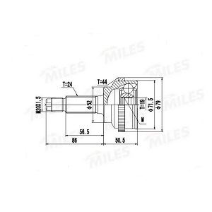 ���� MAZDA 19x52x24