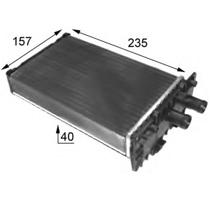 �������� VW TRANSPORTER T4 235x157x40