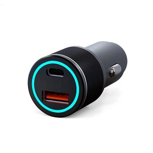 ���������� �������� c ����� ������� (USB-C + USB-A) c LED-����������, 48��