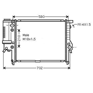 �������� BMW5 (E34) (520x440x34)