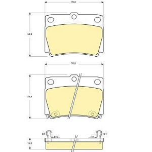 ������� ��������� MITSUBISHI PAJERO II/SPORT