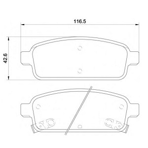 ������� ��������� CHEVROLET CRUZE 09-/ORLANDO 11-/OPEL ASTRA J 10- 