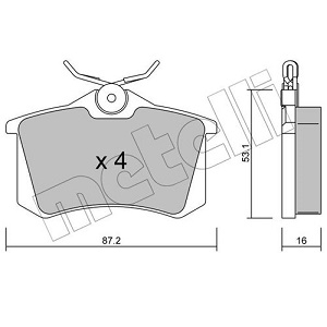 ������� ��������� RENAULT Megane II, Golf II/III/IV