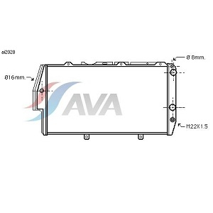 �������� AUDI 100/200 (615x310x45)