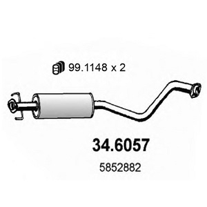 ��������� �����. OPEL VECTRA B 95-02 1.6 16V