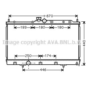 �������� MITSUBISHI LANCER (375x690x16)