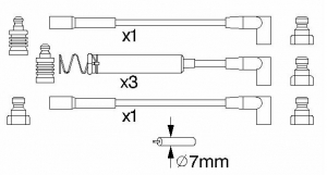������� �/�������� OPEL ASCONA C,KADETT E 1.6
