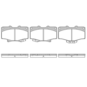 ������� ��������� TOYOTA 4 Runner 8896 ,Hilux 2,4D 2WD/4WD 86>