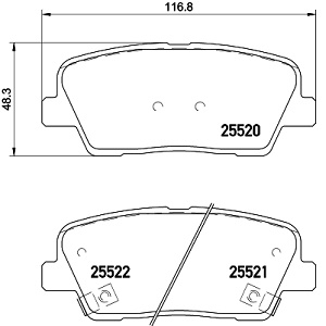 ������� ��������� HYUNDAI SANTA FE II (CM), SANTA FE III (DM)