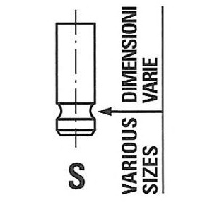 ������ ��������� KIA CARENS III/CEED/CERATO/PRO CEED 1.4- 26x5.5x92.6