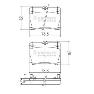 ������� ��������� MITSUBISHI PAJERO II/FORD 