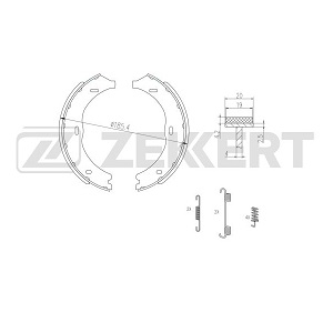 ������� ��������� MB Viano (W639) (03-) ��. ����. 186x20 ��� Bosch  