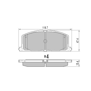 ������� ��������� TOYOTA Carina 1.6-2.0D, -98