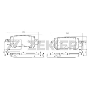 ������� ��������� MAZDA CX-5 2.0/2.0 AWD/2.2 D/2.2 D AWD/2.5 AWD 11-