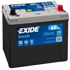 ����������p EXIDE Excell 60�� 390� 230x173x222 �����.0(- +)