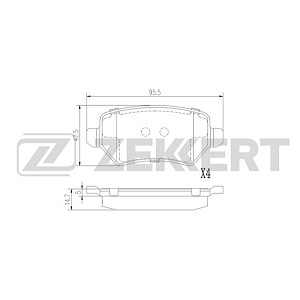 ������� ��������� OPEL Zafira B 05-