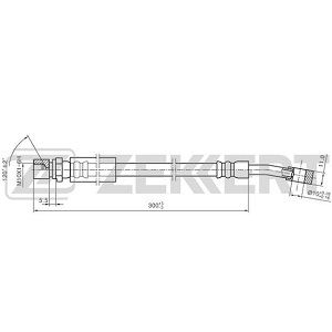 ����� ��������� CHEVROLET Lanos (T100, T150) 05-, DAEWOO Nexia (KLETN) 0/8-, OPEL Corsa B 9