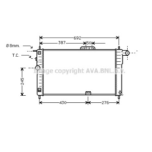 �������� DAEWOO NEXIA (633x379x32)
