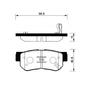 ������� ��������� HYUNDAI Elantra 06>/Sonata 98>/Matrix 01>/Getz 02>/Santa Fe 01-06/Matrix 05