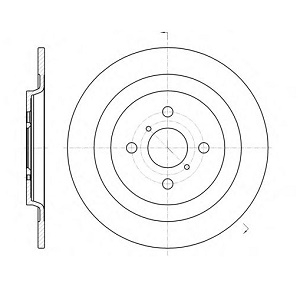 ���� ��������� ����. TOYOTA YARIS 06- D=278��.
