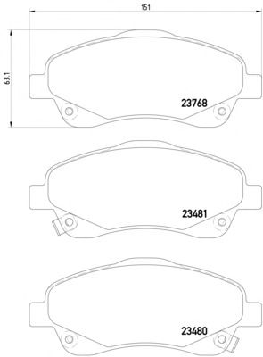 ������� ��������� TOYOTA Avensis 03-