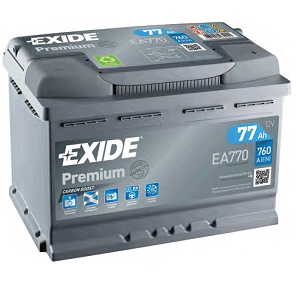 ����������p EXIDE Premium 77�� 760� 278x175x190 �����.0(- +)